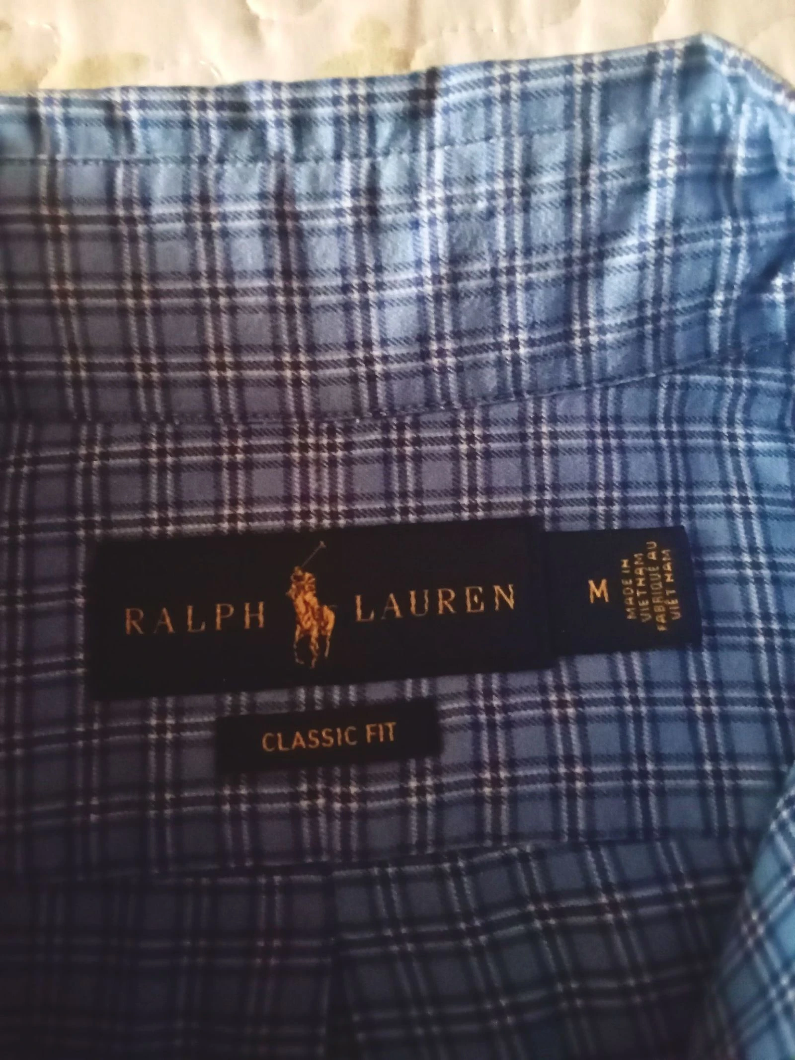 Geruite herenoverhemd maat M Ralph Lauren perfecte staat origineel vintage – photo 8
